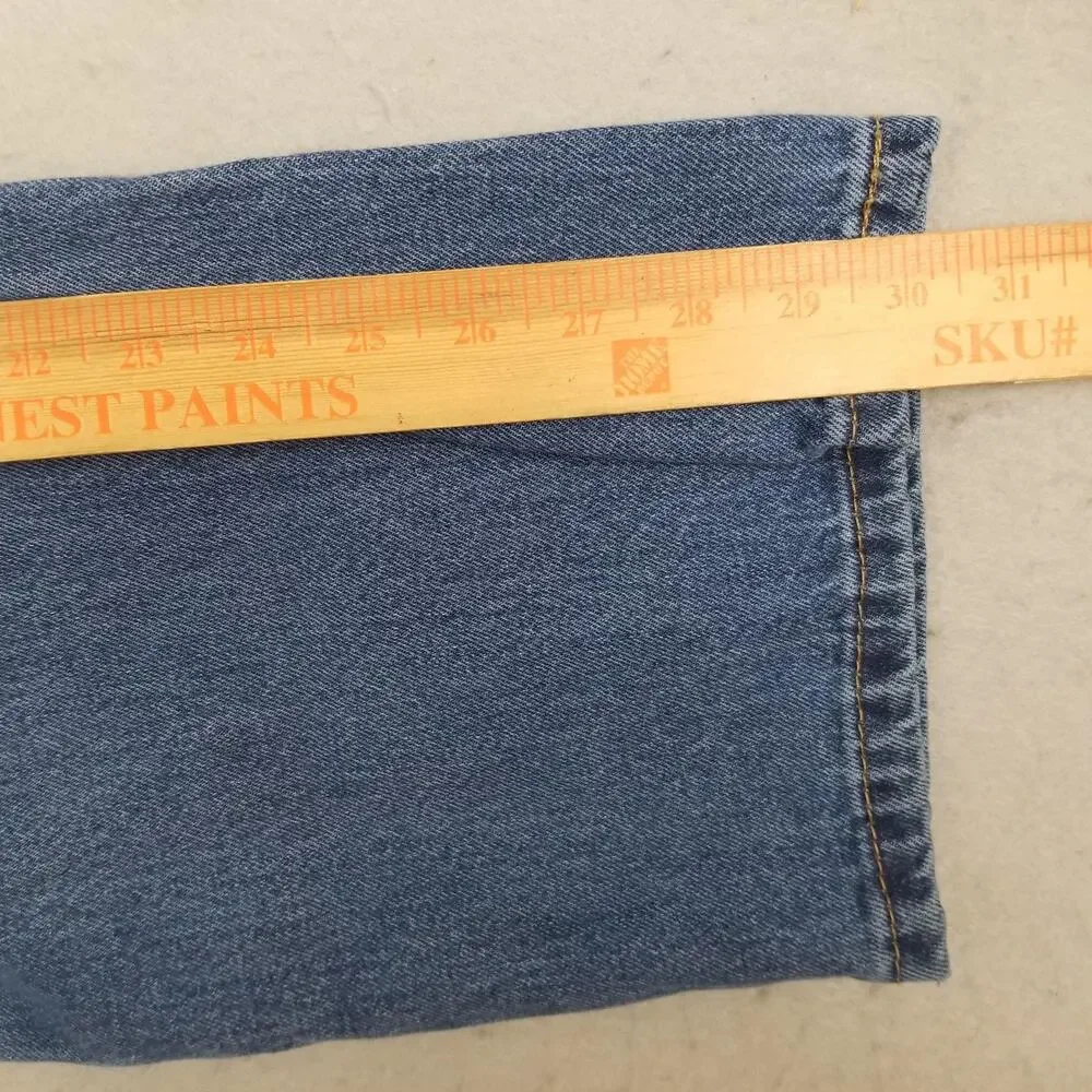 Levis 517 Jeans Mens 34x30 Blue Medium‎ Wash Bootcut 100% Cotton Denim Casual